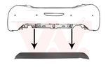 VAN WEZEL Spoiler ** Equipart 4034509 hinten für Citroën/Peugeot