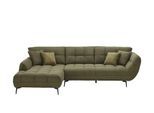 bobb Ecksofa Lazlo ¦ grün ¦ Maße (cm): B: 320 H: 97 T: 221.0