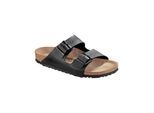 Sandale BIRKENSTOCK "Arizona", Damen, Gr. 38, schwarz, Obermaterial: 100% sonstige Fasern AF., Schuhe Sandale