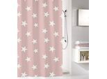 Duschvorhang KLEINE WOLKE "Nova", rosa (rose), B:180cm H:200cm, Polyester, Duschvorhänge, Duschvorhang, Höhe 200 cm
