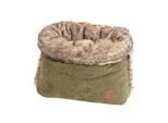 PET & Co. Pet & Co Hunde Kuschelkordel (Kunstfell) khaki S