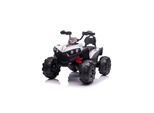 Chipolino Kinder Elektroquad ATV FX Sport, MP3-Anschluss, 2 Motoren, Lichter weiß