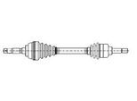 METELLI Antriebswelle 170379 für Peugeot