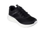 Skechers Hotmelt-sportschoenen met vetersluiting van mesh voor dames (Zwart, Wit)