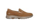 Skechers Gowalk-sneakers van suède voor dames (Kastanje)