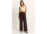 Elastische Taille Rechte Broek