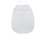 Babyschlafsack TUPTAM "Strampelsack Baby Strampelsack mit breitem Bund Unwattiert" Gr. 6 bis 12, grau (streifenmuster grau), Schlafsäcke, Baby, L: 80cm, Obermaterial: 100% Baumwolle CO., L:80cm