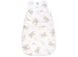 Babyschlafsack TUPTAM "Kugelschlafsack Baby Ganzjahres Schlafsack Wattiert" Gr. 68, bären auf wolken und regenbögen, Schlafsäcke, Baby, L: 74cm, Obermaterial: 100% Baumwolle CO., L:74cm