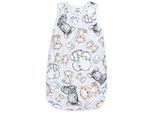 Babyschlafsack TUPTAM "Kugelschlafsack Baby Ganzjahres Schlafsack Wattiert" Gr. 80, safari, Schlafsäcke, Baby, L: 86cm, Obermaterial: 100% Baumwolle CO., L:86cm