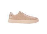 Timberland Emerson Street platte canvas schoenen voor dames (Licht Beige)
