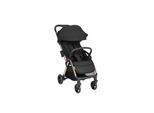 Kikkaboo Kinderwagen, Buggy Eden bis 22 kg Federung Regenschutz zusammenklappbar black