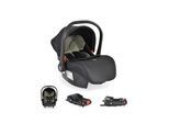 Moni Babyschale Multi Set mit Isofixbasis Royal, i-Size (40 - 87cm) Gruppe 0+ grün