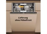 BAUKNECHT vollintegrierbarer Geschirrspüler "BK8IA15AM3TUC0", Energieeffizienz: A, silber (weiß, neutral), B:60cm H:82cm T:56cm, Geschirrspüler, Flüsterleise – mit Geräuschwerten von bis zu 38 dB besonders leise, vollintegrierbarer Geschirrspüler