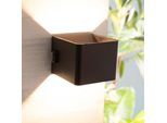 LED Außen-Wandleuchte OTTO HOME "Phillipp - Akkuleuchte inkl. Magnetplatte", schwarz, B:10,3cm H:8cm, Leuchten, LED Außen-Wandleuchte, Akku, 4 W, 300 lm, 3000 K, USB, schwarz, mobile Außenlampe, Wandlampe