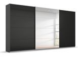 Kleiderschrank OTTO HOME "Mehrzweckschrank Aktenschrank Möbel Mietswohnung TOPSELLER OTELI", grau (graumetallic, hochglanz effektgrau), B:360cm H:229cm T:62cm, Holzwerkstoff, Schränke, Kleiderschrank, Breiten 203/271/315/360 cm Höhen 210/229 cm MADE IN GERMANY
