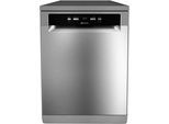 BAUKNECHT Standgeschirrspüler "B0F D651A X", Energieeffizienz: B, silber (silberfarben), B:60cm H:82cm T:59cm, Geschirrspüler, ActiveDry – automatische Türöffnung für perfekt getrocknetes Geschirr, Standgeschirrspüler