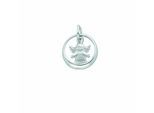 Kettenanhänger ADELIA´S "Engelanhänger 925 Silber mit Zirkonia", silber, Schmuckanhänger, Damen, mit Zirkonia, Silber 925 (Sterlingsilber), Kettenanhänger, Silberanhänger Engel