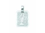 Sternzeichenanhänger ADELIA´S "Sternzeichen Anhänger Krebs 925 Silber", silber, Schmuckanhänger, Damen, Krebs, Silber 925 (Sterlingsilber), Silberanhänger Krebs