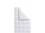 Daunenbettdecke FRAU HOLLE "Zara, Bettdecken für Sommer oder Winter, hergestellt in Deutschland", weiß, B:155cm L:220cm, Bezug: 100% Baumwolle. Füllung: 100% Daunen, Bettdecken, Bettdecke in 135x200 cm, 155x220 cm und weiteren Größen