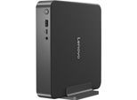 LENOVO Mini-PC "IdeaCentre Mini 01QX810", schwarz (luna grau), Microsoft Windows 11 Home, 32 GB RAM 1.000 GB SSD, Desktop-PCs