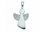 Kettenanhänger ADELIA´S "Anhänger 925 Silber mit Zirkonia", silber, Schmuckanhänger, Damen, mit Zirkonia, Silber 925 (Sterlingsilber), Kettenanhänger, Silberanhänger