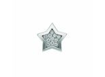 Kettenanhänger ADELIA´S "Anhänger Stern 925 Silber mit Zirkonia", silber, Schmuckanhänger, Mädchen, mit Zirkonia, Silber 925 (Sterlingsilber), Kettenanhänger, Silberanhänger Stern