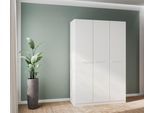 Kleiderschrank OTTO HOME "Mehrzweckschrank Aktenschrank Möbel Mietswohnung Schlafzimmer MODI", weiß (alpinweiß), B:136cm H:210cm T:54cm, Holzwerkstoff, Schränke, Kleiderschrank, in angesagten Farbkombinationen, optional mit Spiegel MADE IN GERMANY