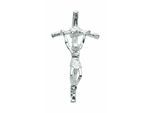 Kettenanhänger ADELIA´S "Kreuzanhänger 925 Silber", silber, Schmuckanhänger, Damen, Silber 925 (Sterlingsilber), Kettenanhänger, Silberanhänger Kreuz