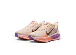 Laufschuh NIKE "Vomero 18", Damen, Gr. 38,5, chalk, tattoo, pink foam, bright violet, Synthetik, Textil, Schuhe Laufschuh