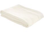 Wohndecke "HEVIN", beige (creme), B:280cm L:250cm, Baumwolle, LEGER HOME BY LENA GERCKE, Wohndecken, Wohndecke, Tagesdecke im Baumwoll-Crinkle-Effekt, Musselin, Kuscheldecke