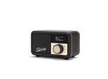 ROBERTS Revival Petite 2 black DAB+ Radio (Wecker, Bluetooth, mit Akku, USB, tragbar)
