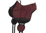 Equinate Reitpad Toledo aus Mikrofaser bordeaux