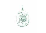 Kette mit Anhänger ADELIA´S "Damen & Herren 925 Silber Sternzeichen Anhänger Löwe", silber, Halsketten, Damen, Silber 925 (Sterlingsilber), Schmuckset - Set mit Halskette