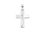 Kettenanhänger ADELIA´S "Kreuzanhänger 925 Silber mit Zirkonia", silber, Schmuckanhänger, Damen, mit Zirkonia, Silber 925 (Sterlingsilber), Kettenanhänger, Silberanhänger Kreuz
