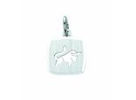 Sternzeichenanhänger ADELIA´S "Sternzeichen Anhänger Stier 925 Silber", silber, Schmuckanhänger, Damen, Stier, Silber 925 (Sterlingsilber), Silberanhänger Stier
