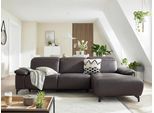 Ecksofa MUSTERRING "MR370 mit/ohne Relaxfunktion, verschiedene Unterfederungen zur Auswahl", braun, B:280cm H:83cm T:180cm, 100% Leder, Sofas, Ecksofa, Farbe, Material, Sitzkomfort und Funktion wählbar, Maße 280 x 180 cm