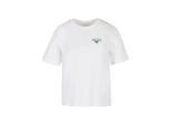 T-Shirt MISS TEE "Miss Tee Grow Your Dreams And Plants Tee", Damen, Gr. XL, weiß, 100% Baumwolle, bedruckt, oversize, Rundhals, Shirts T-Shirt