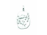 Kette mit Anhänger ADELIA´S "Damen & Herren 925 Silber Sternzeichen Anhänger Fisch", silber, Halsketten, Damen, Silber 925 (Sterlingsilber), Schmuckset - Set mit Halskette