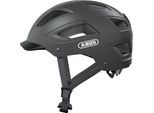 Fahrradhelm ABUS "HYBAN 2.0" Gr. M, grau (titan), Helme, M Kopfumfang: 52cm - 58cm