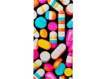Leinwandbild KARE DESIGN "Pastilla Stripes 70x140cm", bunt (farbe bild(er): mehrfarbig), B:70cm H:142cm T:3,5cm, Baumwolle, MDF, Polyresin, Bilder, Leinwandbild