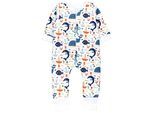 Babyschlafsack TUPTAM "Schlafsack mit Füßen Babyschlafsäcke mit Beinen und Ärmel" Gr. 104, unterwassertiere, Schlafsäcke, Baby, L: 110cm, Obermaterial: 100% Baumwolle CO., L:110cm