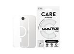 CARE BY PANZERGLASS Handyhülle "Fashionable Case Samba mit MagSafe", transparent, Smartphones, Hüllen, Backcover, Schutzhülle, Handyschutzhülle, Case, Schutzcase, stoßfest, Handyhülle