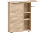 Seitenschrank SCHILDMEYER "Mads, Seitenschrank, Made in Germany, B: 45,5 cm", weiß (weiß eiche), B:45,5cm H:78cm T:27,5cm, FSC-zertifizierter Holzwerkstoff, Schränke, Seitenschrank, Solide Verarbeitung - Dieses Produkt ist in Deutschland gefertigt