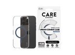 CARE BY PANZERGLASS Handyhülle "Urban Combat Case für Apple iPhone 16 Pro", blau (blau, transparent), Smartphones, Hüllen, Backcover, Schutzhülle, Handyschutzhülle, Case, Schutzcase, stoßfest, Handyhülle