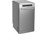 PRIVILEG Standgeschirrspüler "PV2FC10BS7A0S", Energieeffizienz: C, silber, B:45cm H:85cm T:59cm, Geschirrspüler, Rapid 30' – Schnelles und effizientes Spülprogramm in nur 30 Minuten, Standgeschirrspüler