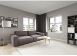 Big-Sofa MUSTERRING "LUCIA Mega Sofa, hoher Sitzkomfort, Breite 252cm, Kontrastnaht", braun (fango crona), B:252cm H:81cm T:124cm, Flachgewebe FLORIS (100% Polyester);Flachgewebe VALMONT (60% Baumwolle/ 40% Leinen);Microfaser CRONA (100% Polyester), Sofas, Big-Sofa, in vielen Qualitäten und 4 unterschiedlichen Nähten, 2,5-Sitzer