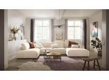 Wohnlandschaft MUSTERRING "Lucia viel Platz, bequem, U-Form", beige (natur), B:434cm H:81cm T:204cm, Sofas, Wohnlandschaft, Verschiedene Farben, inkl. Kopfstütze, Gesamtbreite 434 cm