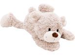 Kuscheltier NICI "Classic Bear, Bär Finni, 50 cm liegend", grau, Plüschfiguren, KinderB:22cm H:18cm L:50cm, Kuscheltier, B:22cm H:18cm L:50cm