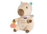 Kuscheltier FEHN "Capybara Clara, Einschlafhilfe Capybara", beige, braun, Plüschfiguren, KinderB:9cm H:18cm T:8,5cm, Plüsch, Kuscheltier, mit Sound, B:9cm H:18cm T:8,5cm