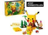 Konstruktionsspielsteine LEGO "SMART Play: Trainingshaus mit Pikachu (72164), LEGO Pokémon", bunt, Spielbausteine, Kinder, Kunststoff, Konstruktionsspielsteine, inklusive SMART Brick; mit Licht- und Soundeffekten
